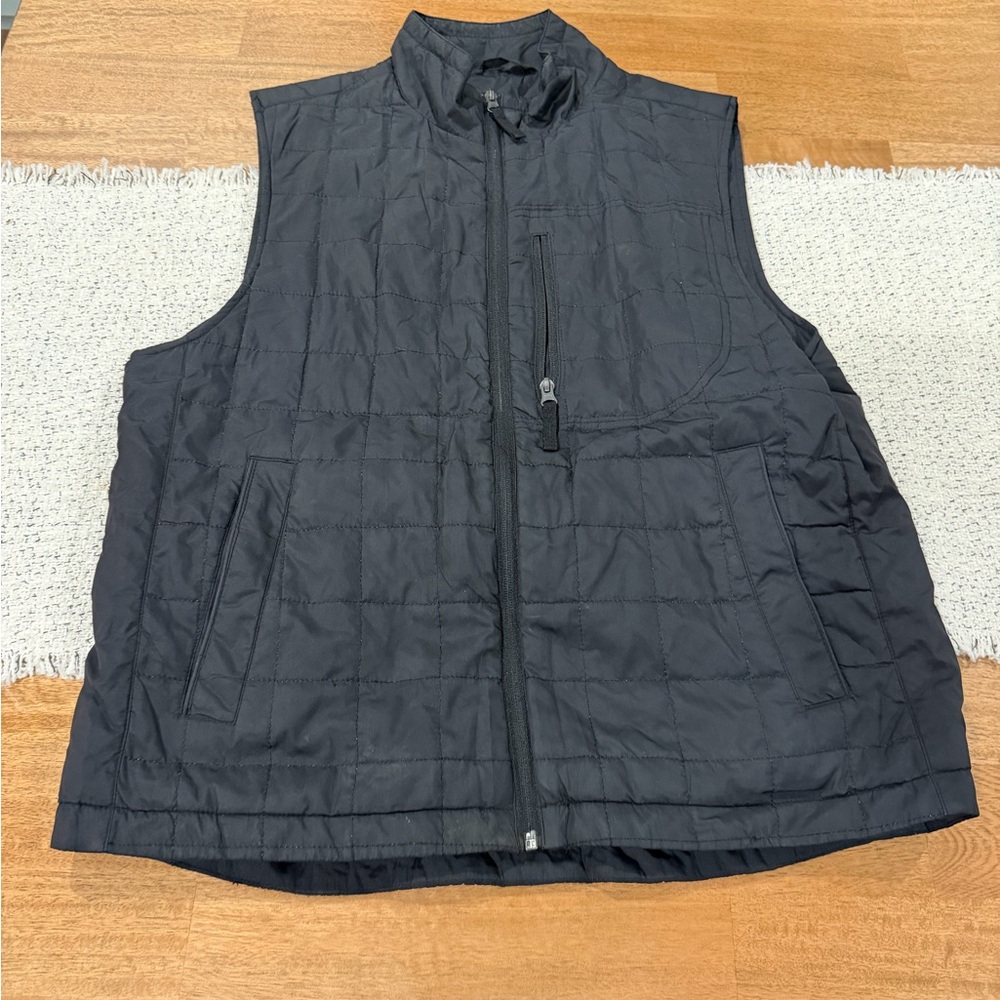 Van Heusen Men's Dark Quilted Vest